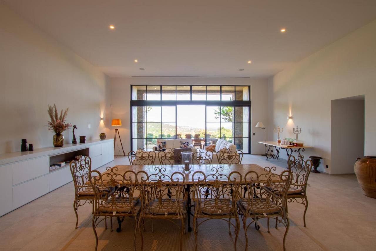 Bed and Breakfast Le Mas Saint Michel Grimaud Exterior foto