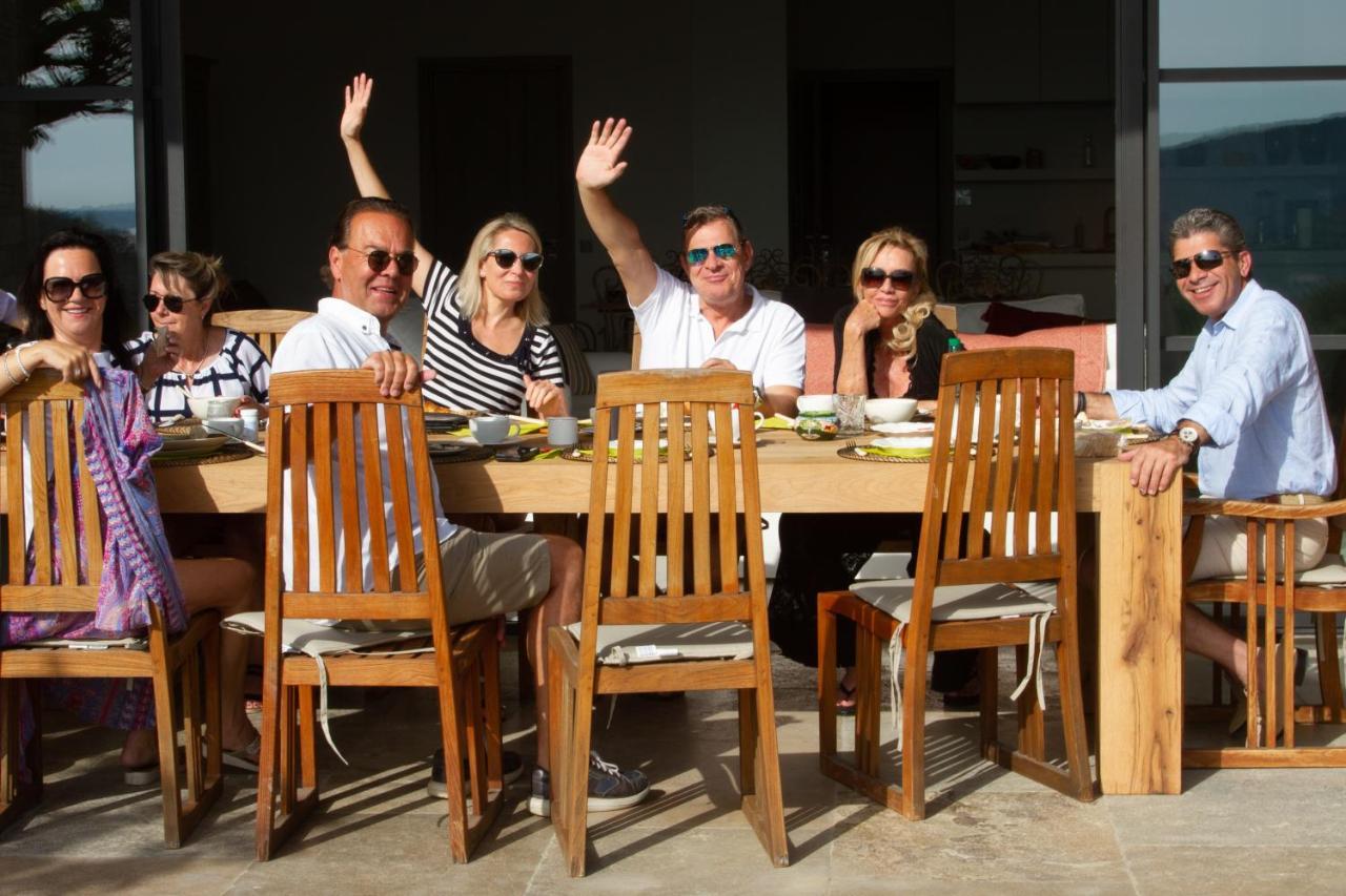 Bed and Breakfast Le Mas Saint Michel Grimaud Exterior foto
